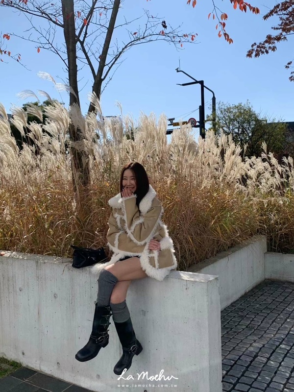 時髦羊羔毛麂皮外套(闆娘清單)